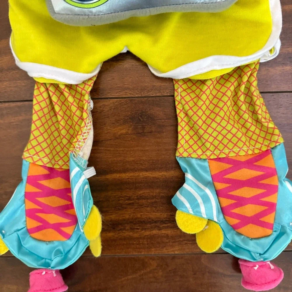 Hyde and Eek Boutique Retro Skater Dog Costume Sz M 80s Roller Skates Boombox
